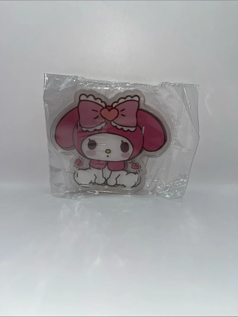 My Melody Pink Character Acrylic Pen Holder.